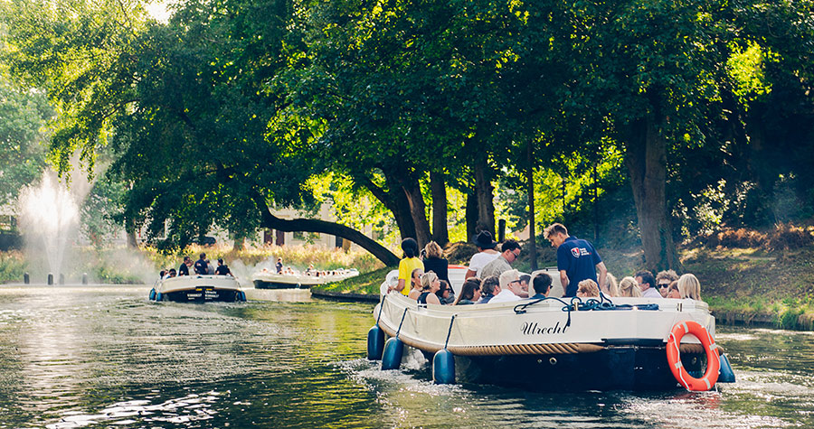 Sloep huren en varen in Utrecht